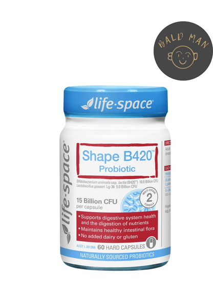 Life-Space Shape B420 Probiotic 60 Capsules