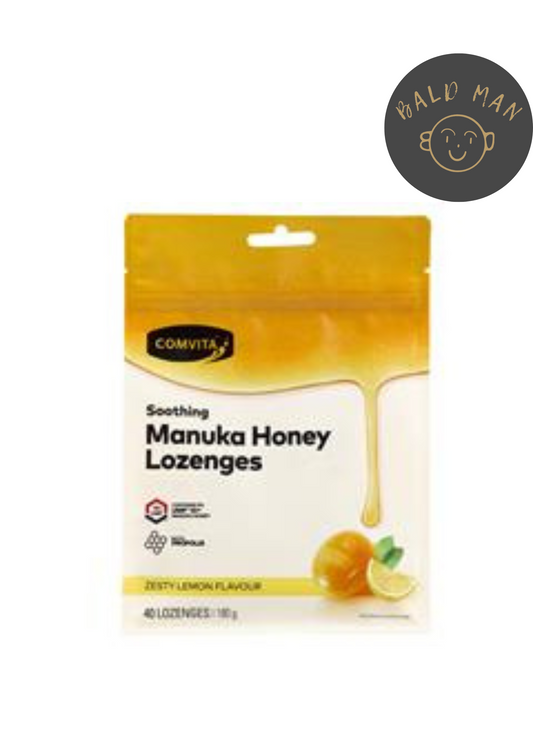 Comvita Manuka Honey Lozenges with Propolis Lemon & Honey 40 Lozenges