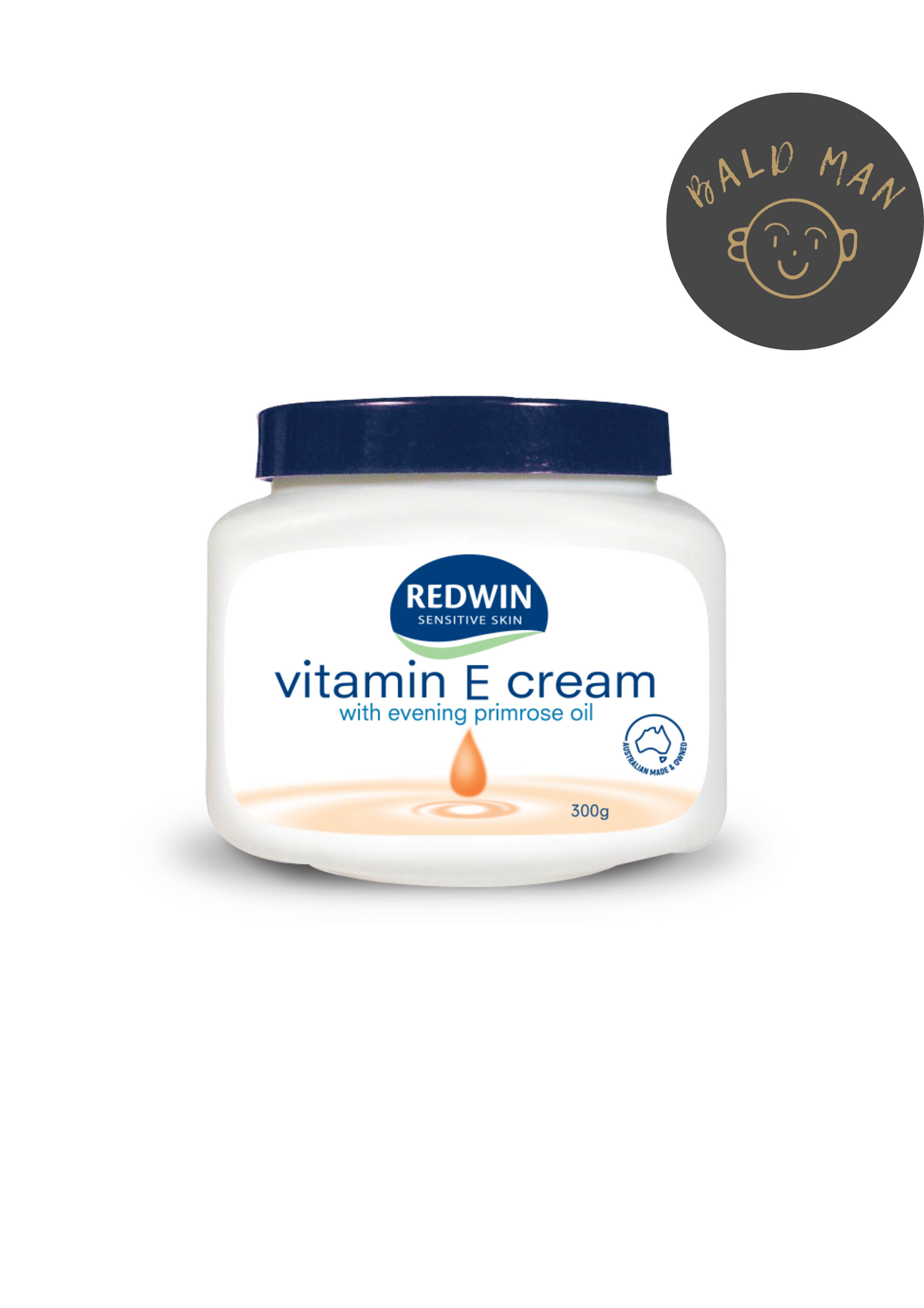 Redwin Vitamin E Cream With Evening Primrose Oil 300g